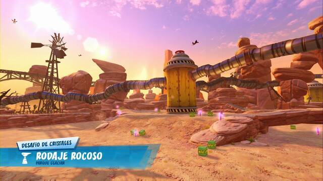 Crash Team Racing Nitro-Fueled - Parque Glaciar -