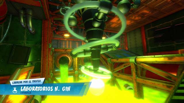 Crash Team Racing Nitro-Fueled - Circuitos de Ciudadela - Laboratorios N Gin