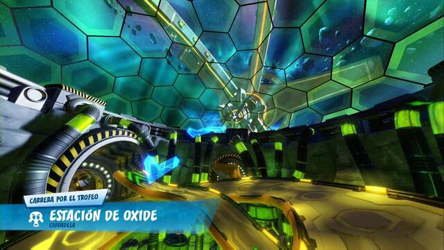 Crash Team Racing Nitro-Fueled - Circuitos de Ciudadela - Estaci¢n de Oxide