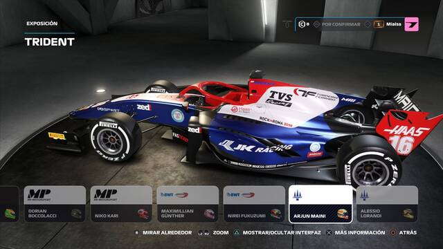 F1 2019 - Escuderias F2 - 