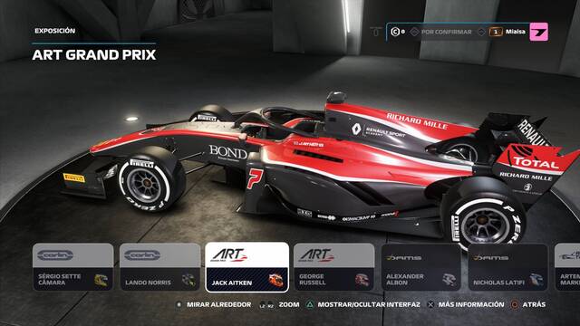 F1 2019 - Escuderias F2 - 