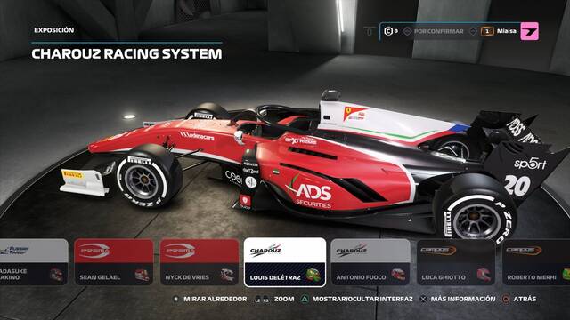 F1 2019 - Escuderias F2 - 