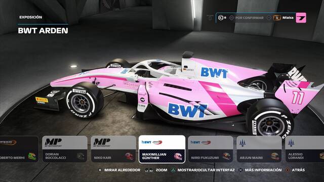 F1 2019 - Escuderias F2 - 