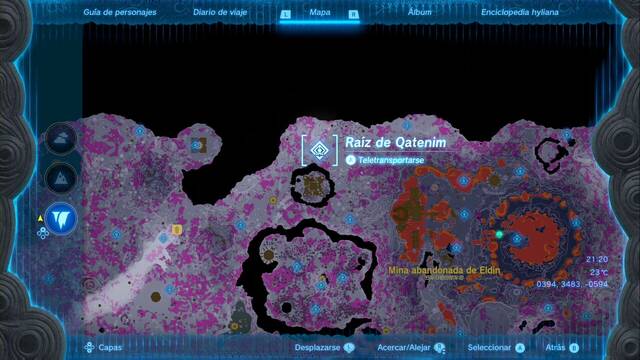 Races de Santuario de la Mina abandonada de Eldin - Raiz de Qatenim