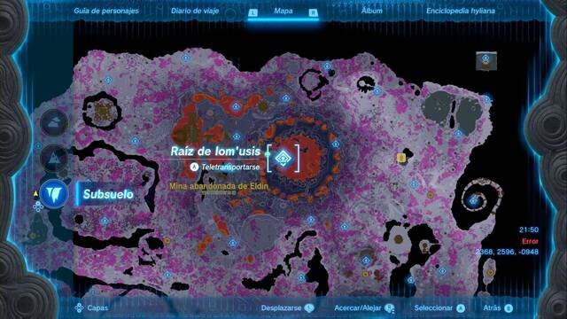 Races de Santuario de la Mina abandonada de Eldin - Raz de Iom usis