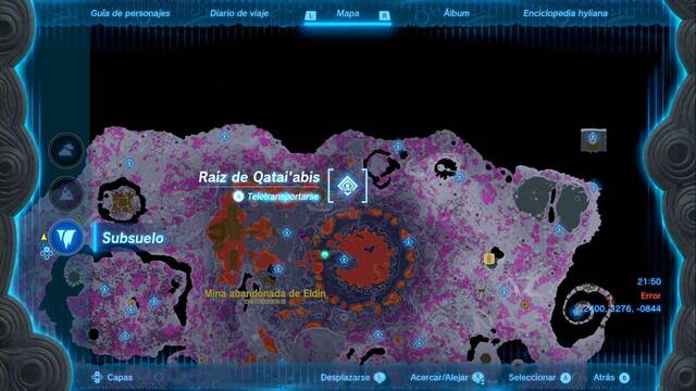 Races de Santuario de la Mina abandonada de Eldin - Raiz de Qatai abis