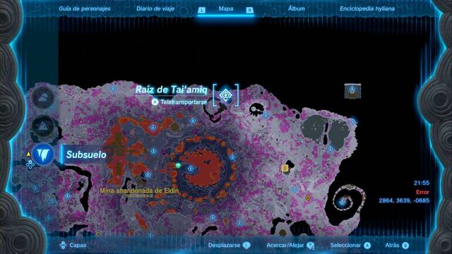 Races de Santuario de la Mina abandonada de Eldin - Raiz de Tai amiq