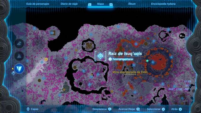 Races de Santuario de la Mina abandonada de Eldin - Raiz de Isuq uqis