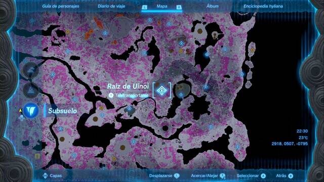 Races de Santuario de la Mina abandonada de Eldin - Raiz de Uinoi