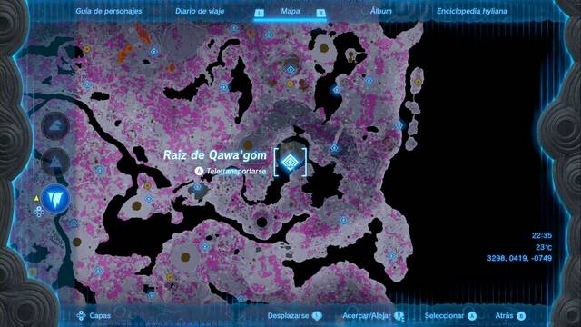 Races de Santuario de la Mina abandonada de Eldin - Raiz de Qawa gom