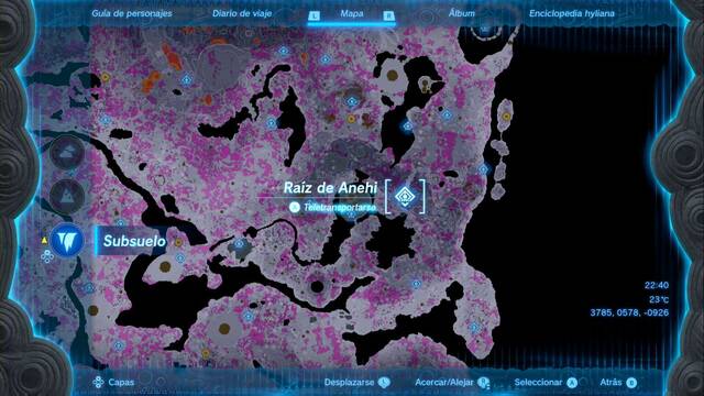 Races de Santuario de la Mina abandonada de Eldin - Raiz de Anehi