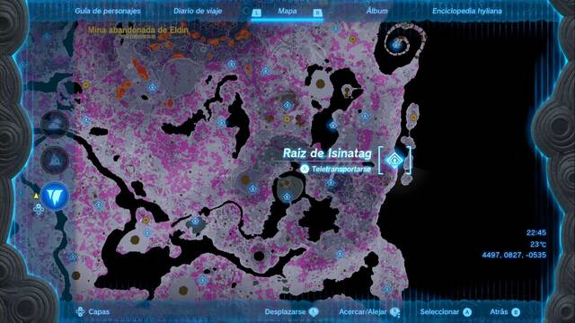 Races de Santuario de la Mina abandonada de Eldin - Raiz de Isinatag