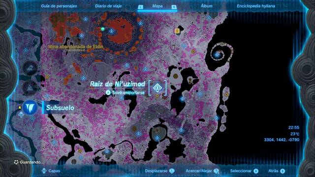 Races de Santuario de la Mina abandonada de Eldin - Raiz de Ni uzimod