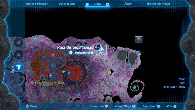 Races de Santuario de la Mina abandonada de Eldin - Raiz de Siqu tamaq