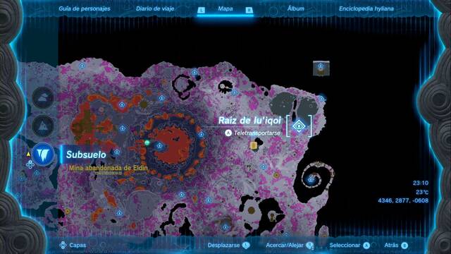 Races de Santuario de la Mina abandonada de Eldin - Raiz de Iu iqoi