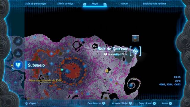 Races de Santuario de la Mina abandonada de Eldin - Raiz de Qau isar