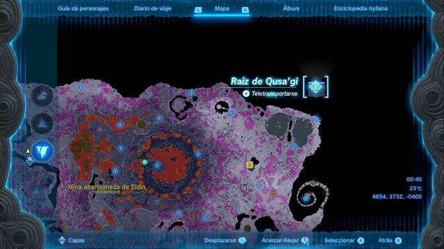 Races de Santuario de la Mina abandonada de Eldin - Raiz de Qusa gi