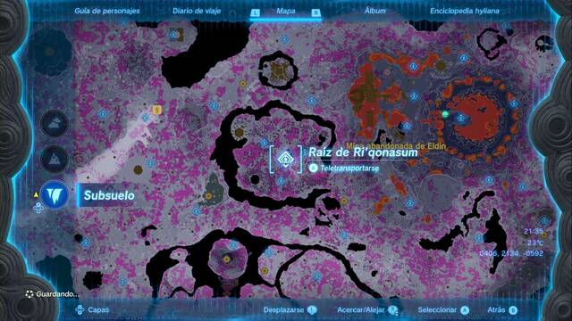 Races de Santuario de la Mina abandonada de Eldin - Raiz de Ri qonasum