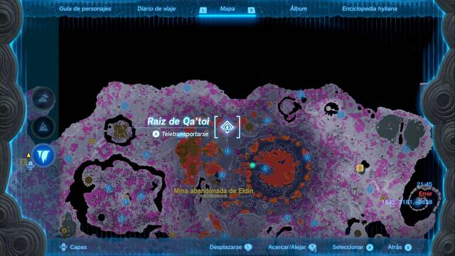 Races de Santuario de la Mina abandonada de Eldin - Raiz de Qa toi