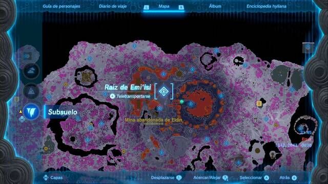 Races de Santuario de la Mina abandonada de Eldin - Raiz de Emi isi