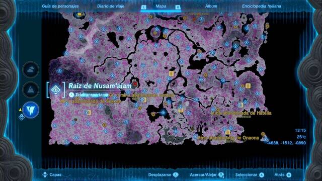 Races de Santuario de la Mina abandonada de Sekken - Raiz de Nusam aiam