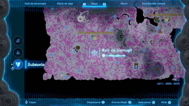 Races de Santuario de la Mina abandonada de Sekken - Raiz de Uamuqit