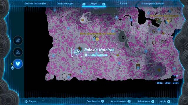 Races de Santuario de la Mina abandonada de Sekken - Raiz de Natoiros