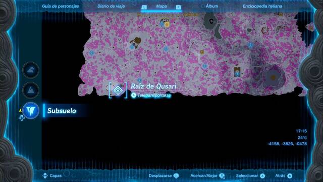 Races de Santuario de la Mina abandonada de Sekken - Raiz de Qusari