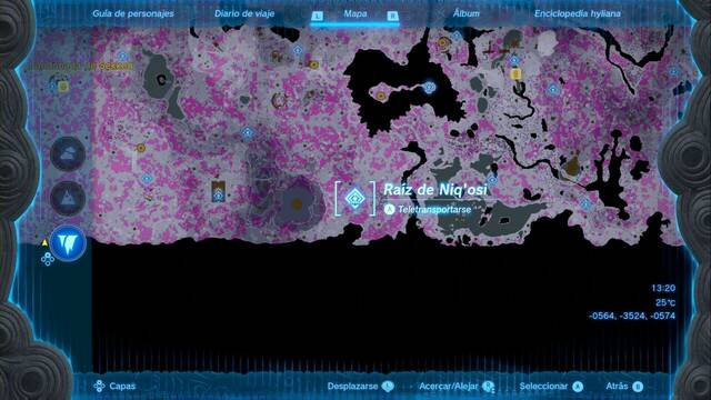 Races de Santuario de la Mina abandonada de Sekken - Raiz de Niq osi