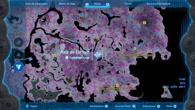 Races de Santuario de las Minas abandonadas de Hatelia y Onaona - Raiz de Uo iqot