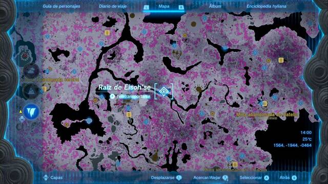 Races de Santuario de las Minas abandonadas de Hatelia y Onaona - Raiz de Eisoh se