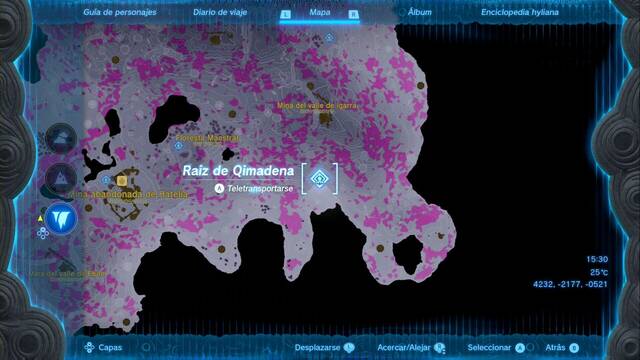 Races de Santuario de las Minas abandonadas de Hatelia y Onaona - Raiz de Qimadena