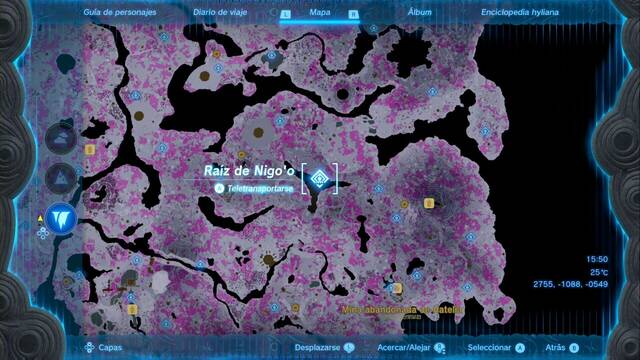 Races de Santuario de las Minas abandonadas de Hatelia y Onaona - Raiz de Nigo o