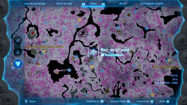 Races de Santuario de las Minas abandonadas de Hatelia y Onaona - Raiz de Ui siqoi