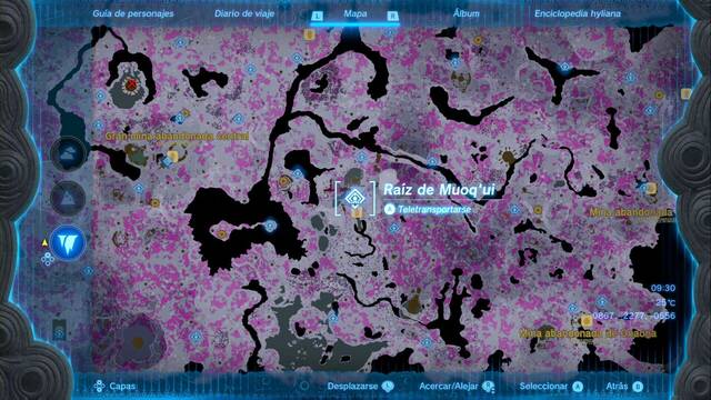 Races de Santuario de las Minas abandonadas de Hatelia y Onaona - Raiz de Muoq ui