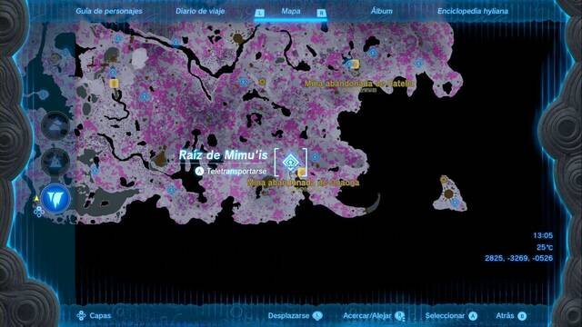 Races de Santuario de las Minas abandonadas de Hatelia y Onaona - Raiz de Mimu'is