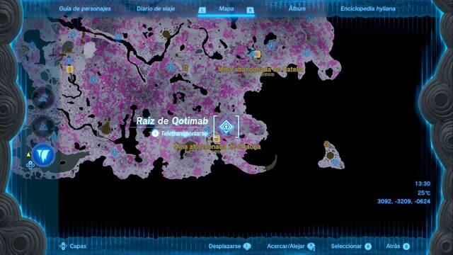 Races de Santuario de las Minas abandonadas de Hatelia y Onaona - Raiz de Qotimab