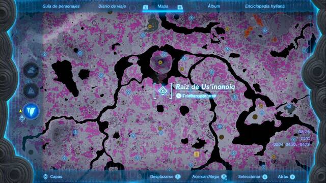 Races de Santuario de la Gran mina abandonada central - Raiz de Us inonoiq