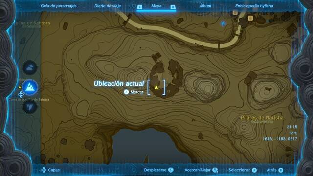 Tursimo de antaño - Ubicación de los grabados - Grabado suroeste (1633, 1183, 0217)