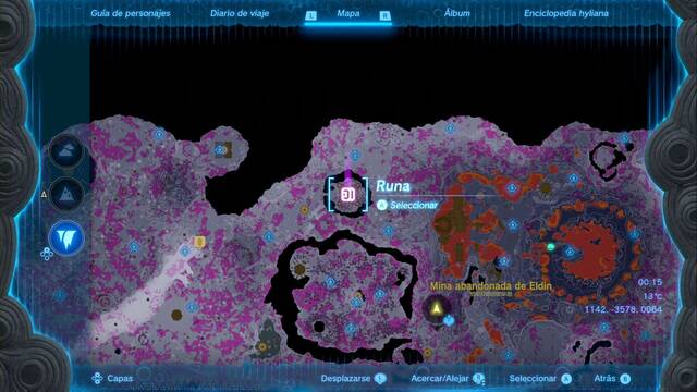 Ubicacin de griocks reales - Zelda: Tears of the Kingdom - Griock real en Nido de griock