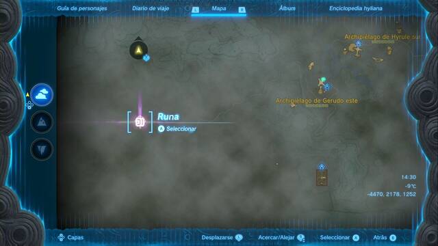 Ubicacin de griocks reales - Zelda: Tears of the Kingdom - Griock real en el cielo de Gerudo