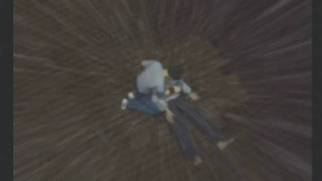 Diferentes ilustraciones, esculturas y vídeos del desarrollo de Shenmue -