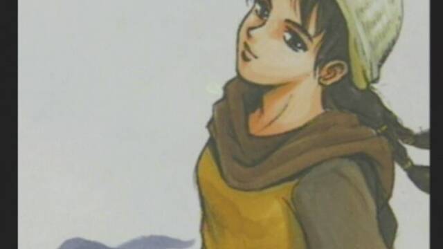 Diferentes ilustraciones, esculturas y vídeos del desarrollo de Shenmue -