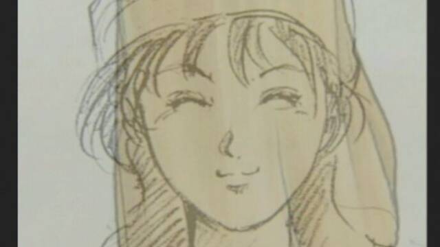 Diferentes ilustraciones, esculturas y vídeos del desarrollo de Shenmue -