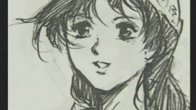 Diferentes ilustraciones, esculturas y vídeos del desarrollo de Shenmue -