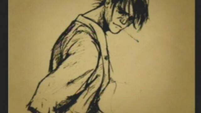 Diferentes ilustraciones, esculturas y vídeos del desarrollo de Shenmue -