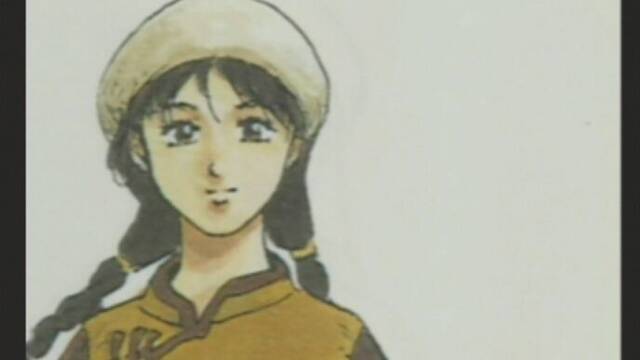 Diferentes ilustraciones, esculturas y vídeos del desarrollo de Shenmue -