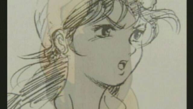 Diferentes ilustraciones, esculturas y vídeos del desarrollo de Shenmue -