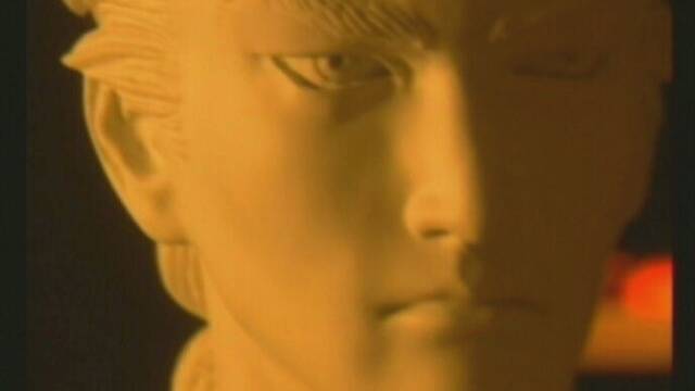 Diferentes ilustraciones, esculturas y vídeos del desarrollo de Shenmue -