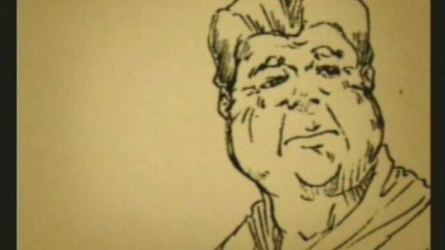 Diferentes ilustraciones, esculturas y vídeos del desarrollo de Shenmue -